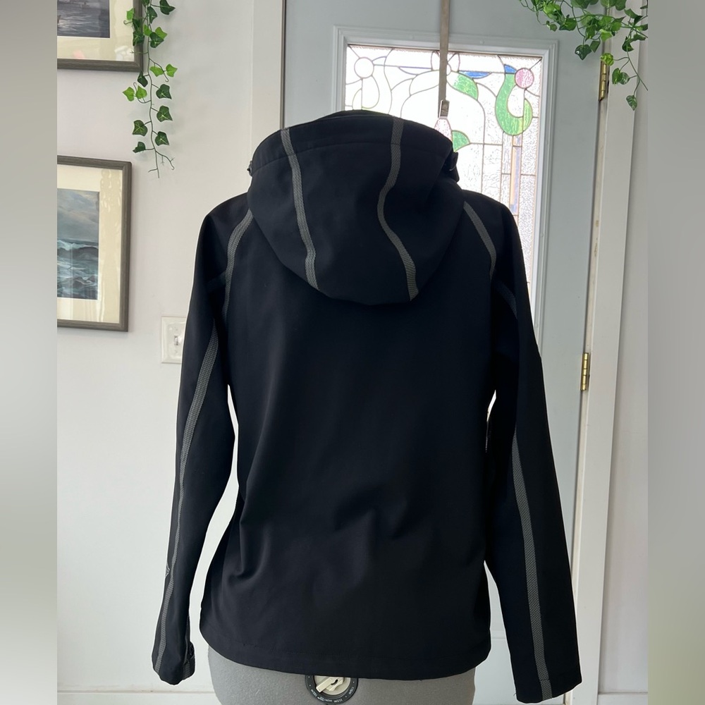 Morgan Black Softshell Jacket - Picture 4 of 8